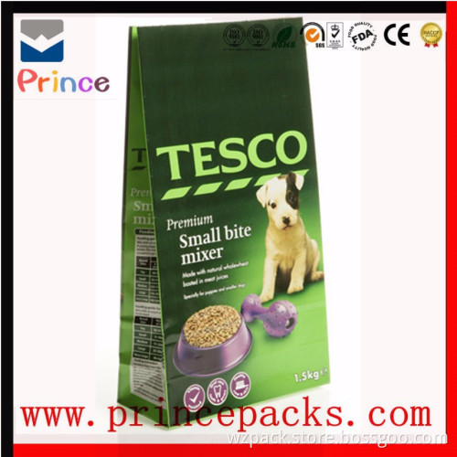 customized design dog pet food packaging bag